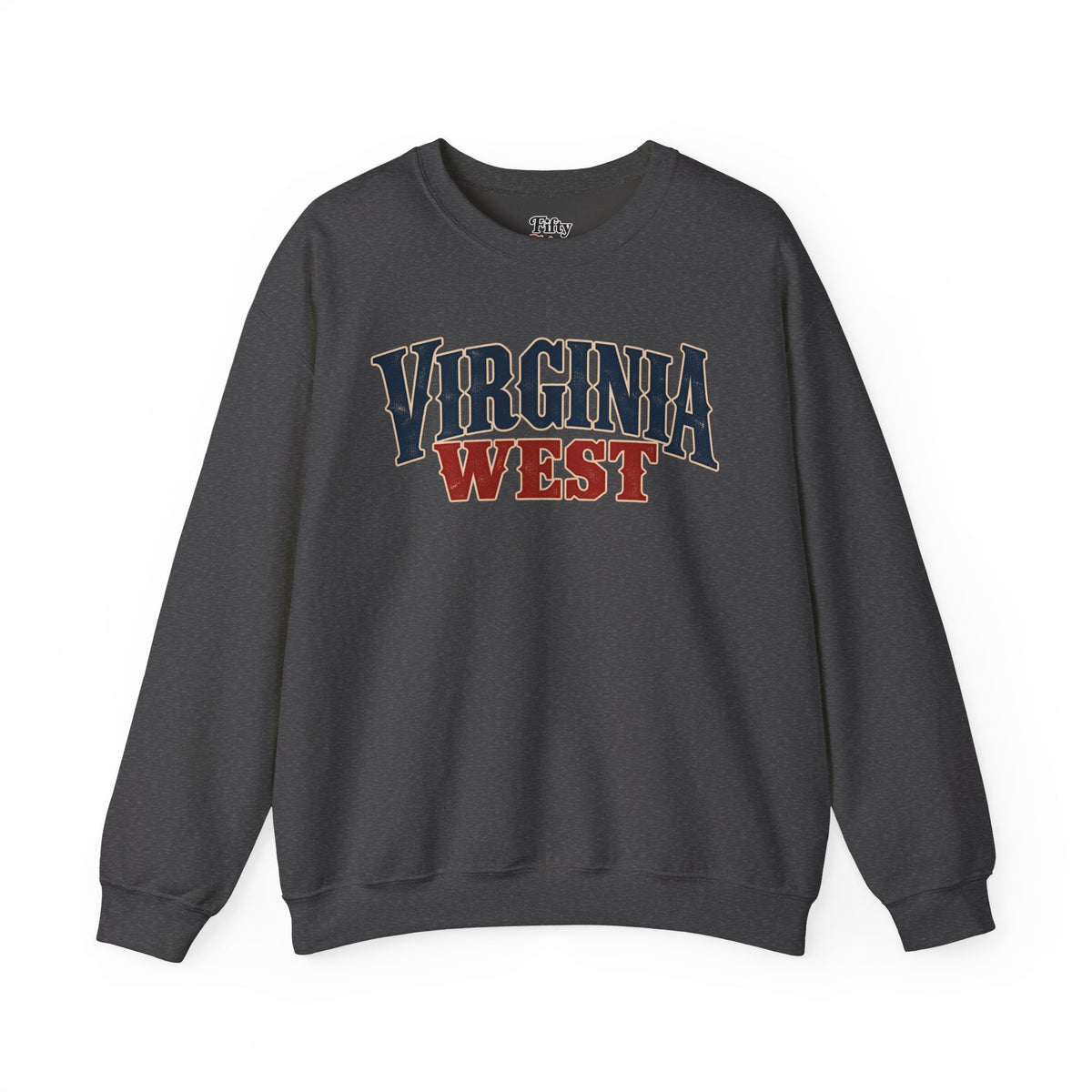 Virgina West Unisex Crewneck Sweatshirt State Name Graphic