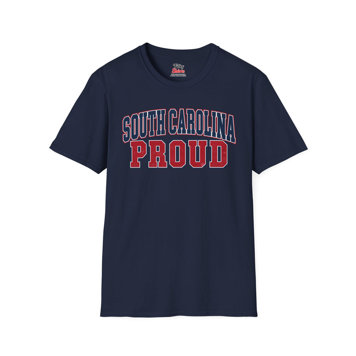 South Carolina Proud Unisex Softstyle T Shirt State Name Graphic Tee