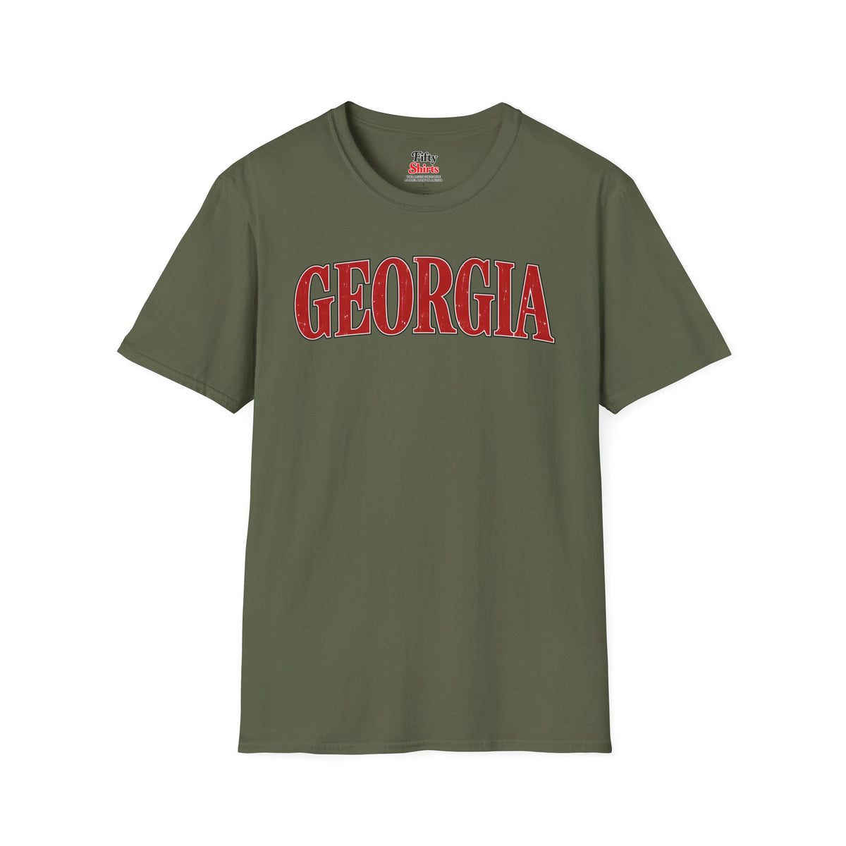 Georgia Unisex Softstyle T Shirt State Name Graphic Tee