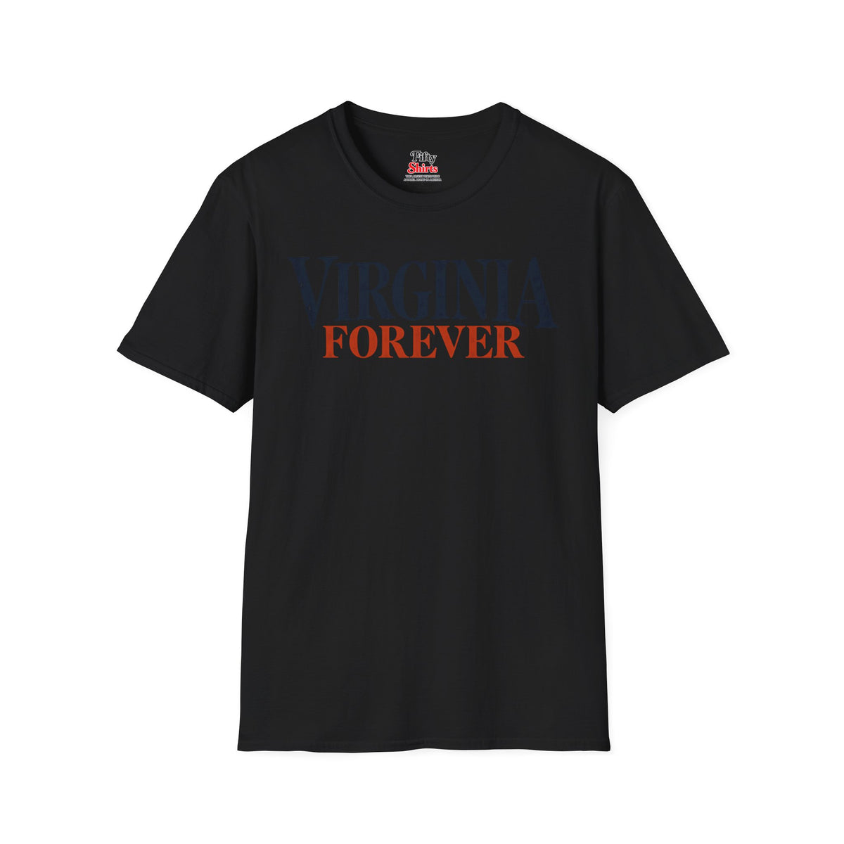 Virginia Forever Unisex Softstyle T Shirt State Name Graphic Tee