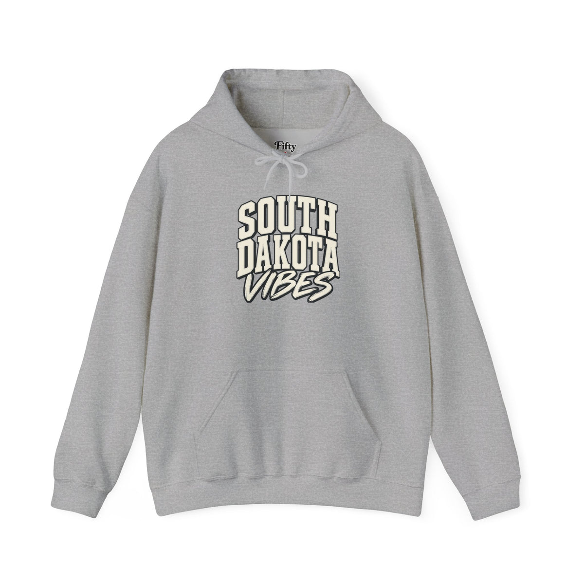 South Dakota Vibes Unisex Hoodie State Name Graphic