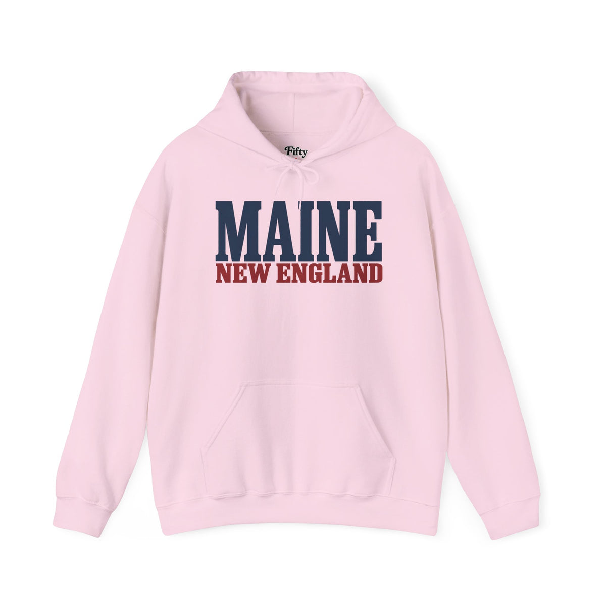 Maine New England Unisex Hoodie State Name Graphic