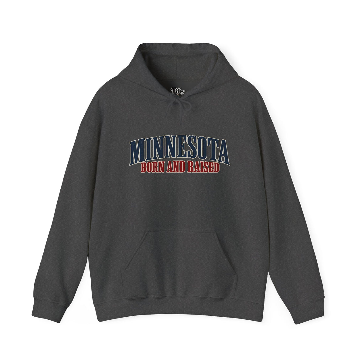 Minnesota Born and Raised Luxury Heritage Unisex Hoodie Graphic