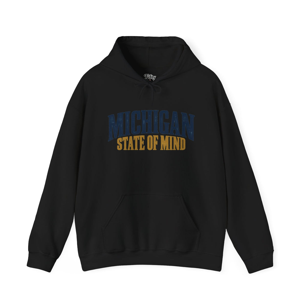 Michigan State of Mind Unisex Hoodie State Name Graphic