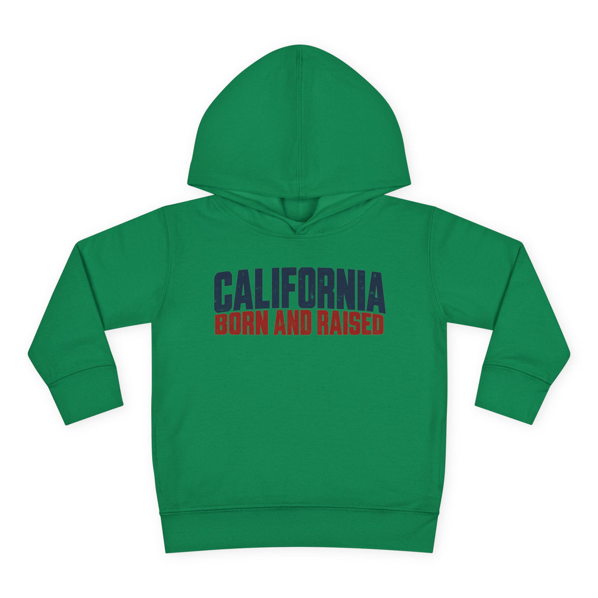 California Born and Raised Workwear Unisex Toddler Pullover Fleece Hoodie