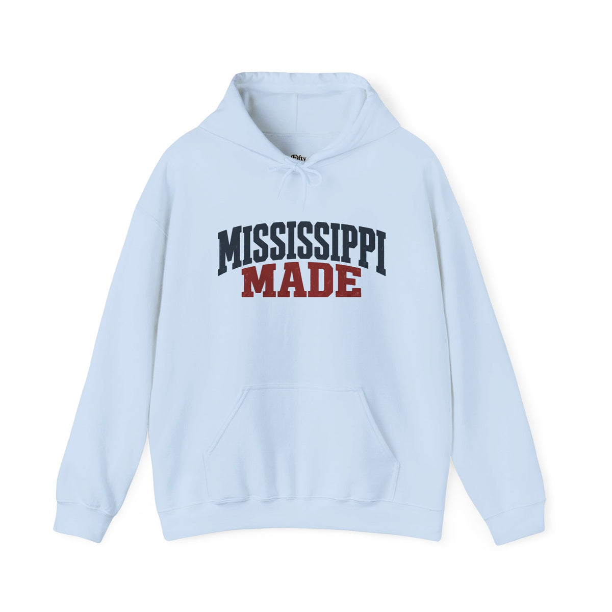 Mississippi Made Unisex Hoodie State Name Graphic