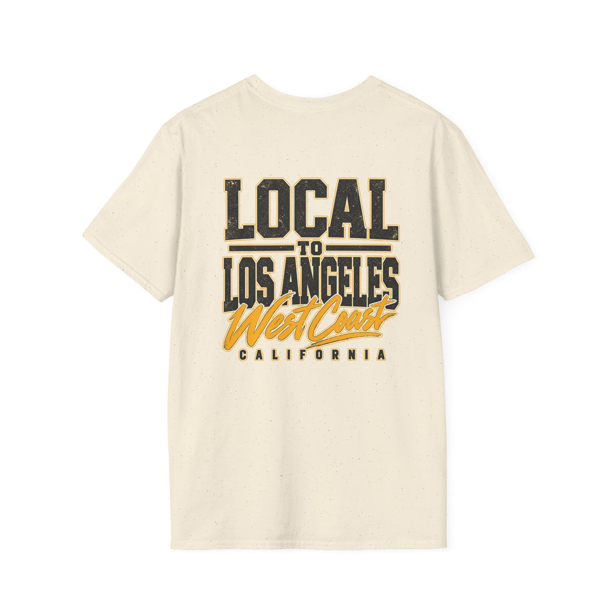 Local to Los Angeles West Coast California Unisex Softstyle Graphic Tee