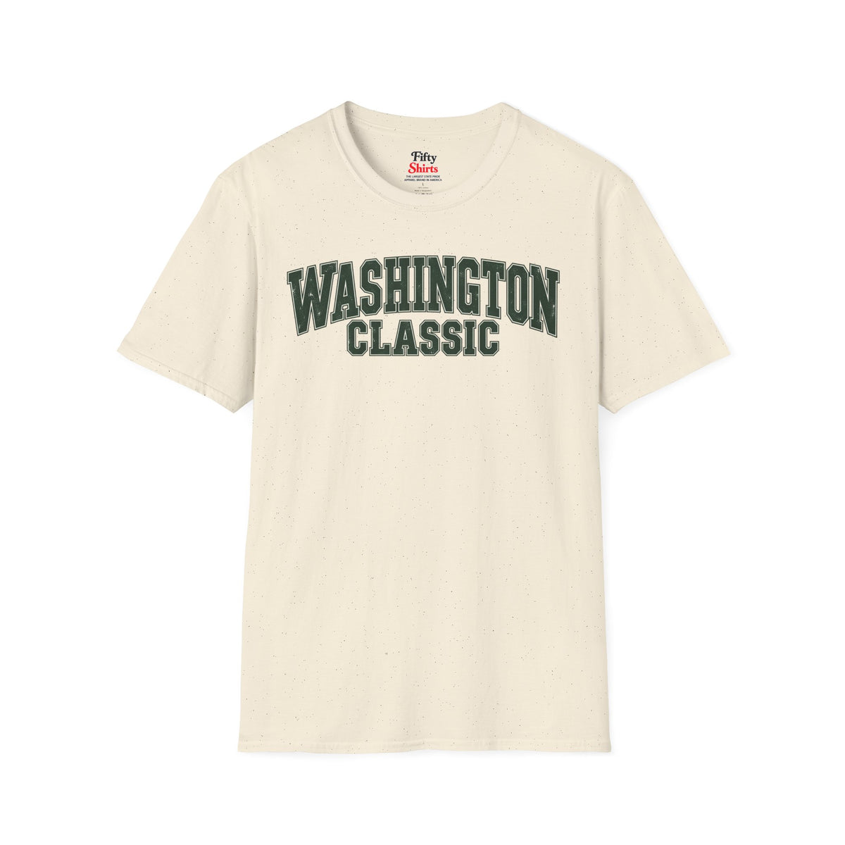 Washington Classic Unisex Softstyle T Shirt State Name Graphic Tee