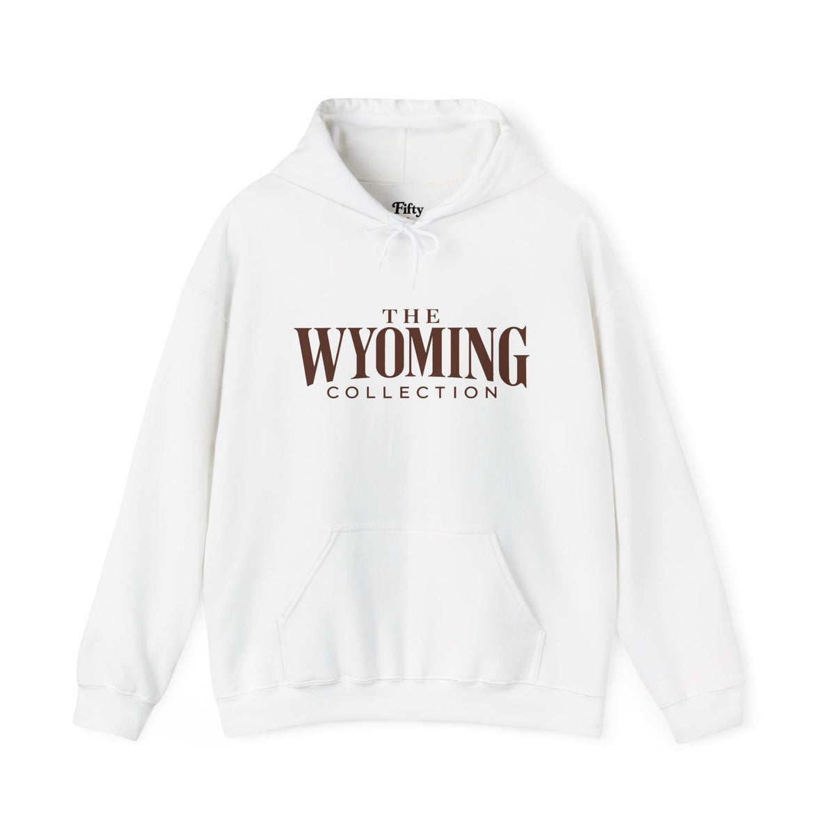 The Wyoming Collection Unisex Hoodie State Name Graphic