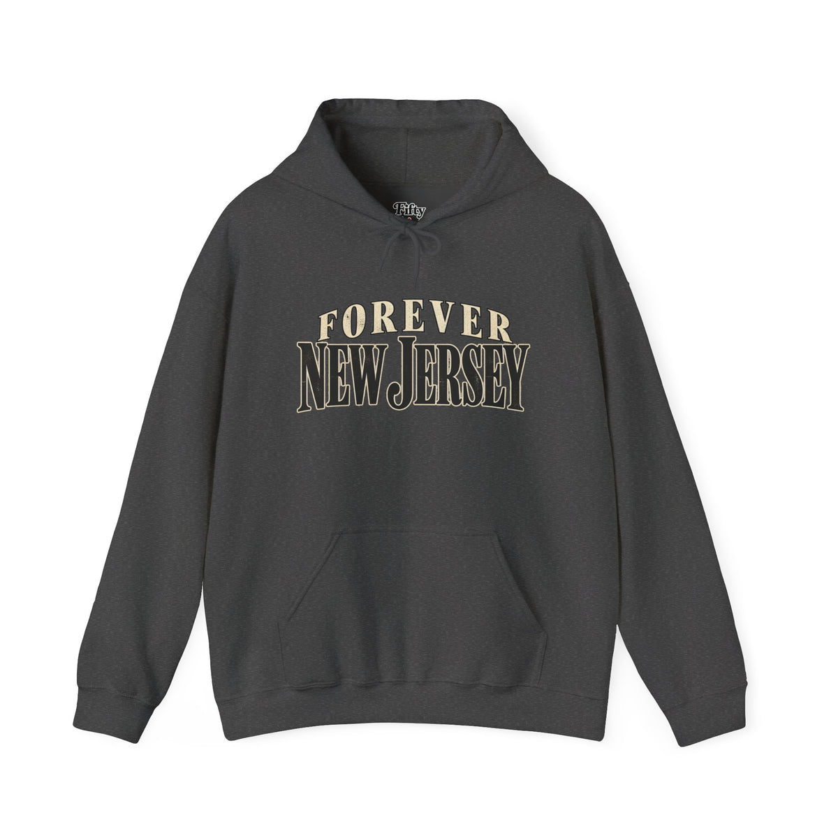 Forever New Jersey Unisex Hoodie State Name Graphic