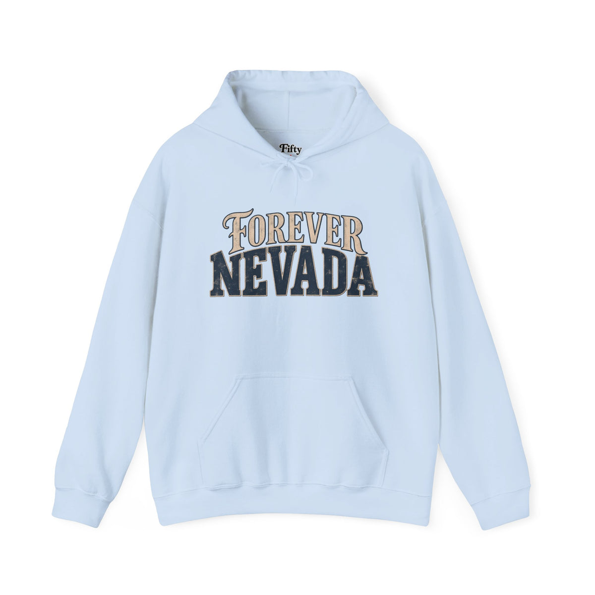 Forever Nevada Unisex Hoodie State Name Graphic