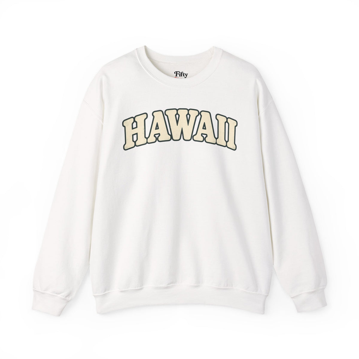 Hawaii Unisex Crewneck Sweatshirt State Name Graphic