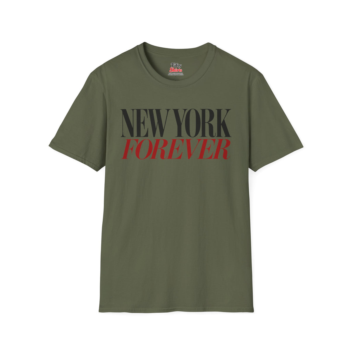 New York Forever Unisex Softstyle T Shirt State Name Graphic Tee