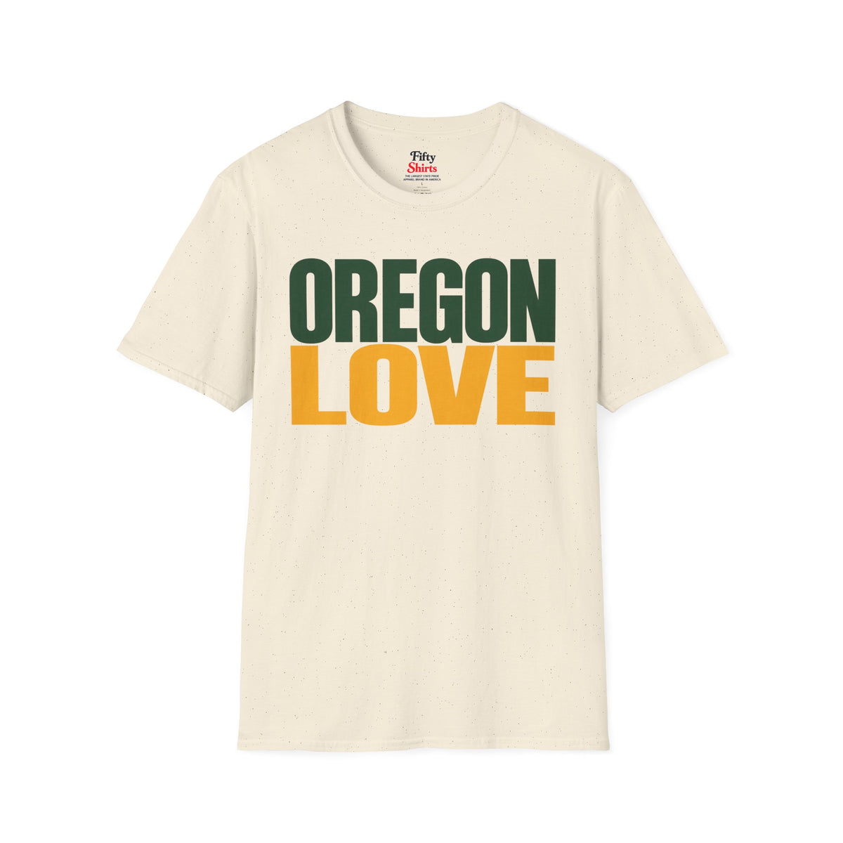 Oregon Love Unisex Softstyle T Shirt State Name Graphic Tee