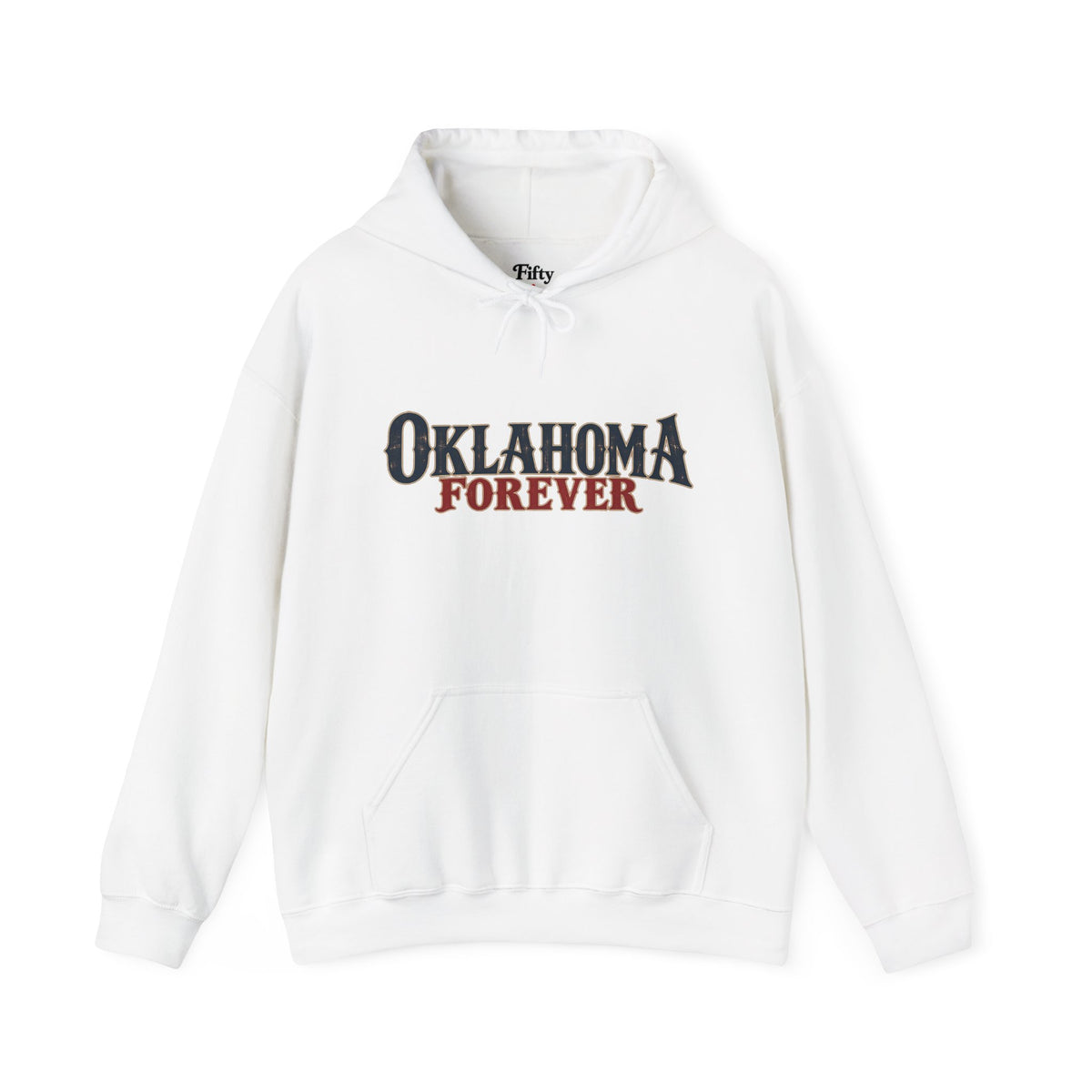 Oklahoma Forever Unisex Hoodie State Name Graphic