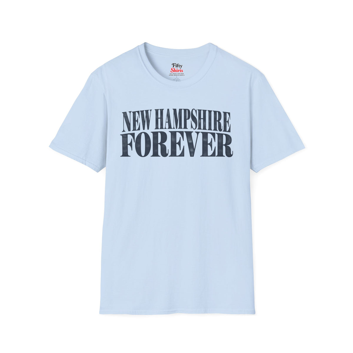New Hampshire Forever Unisex Softstyle T Shirt State Name Graphic Tee