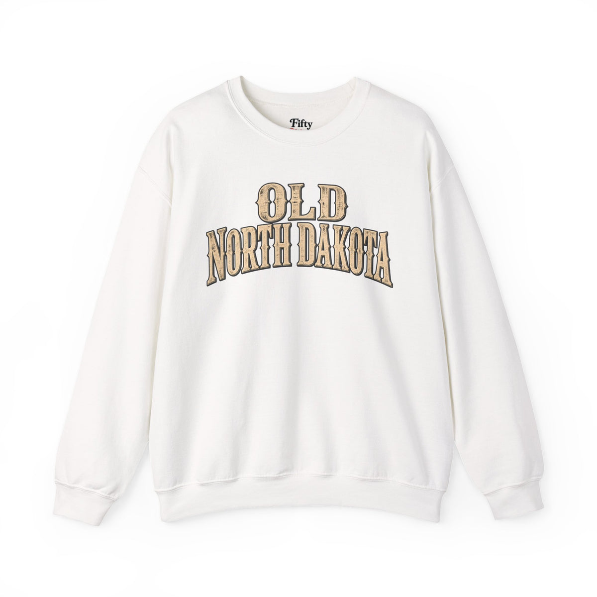 Old North Dakota Unisex Crewneck Sweatshirt State Name Graphic