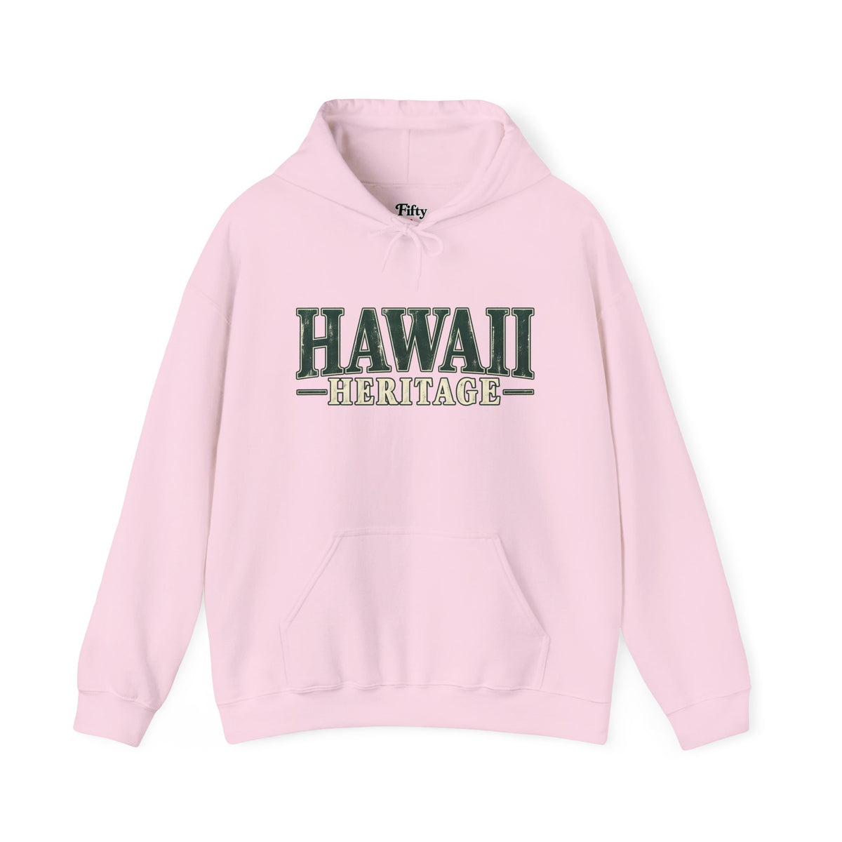 Hawaii Heritage Unisex Hoodie State Name Graphic