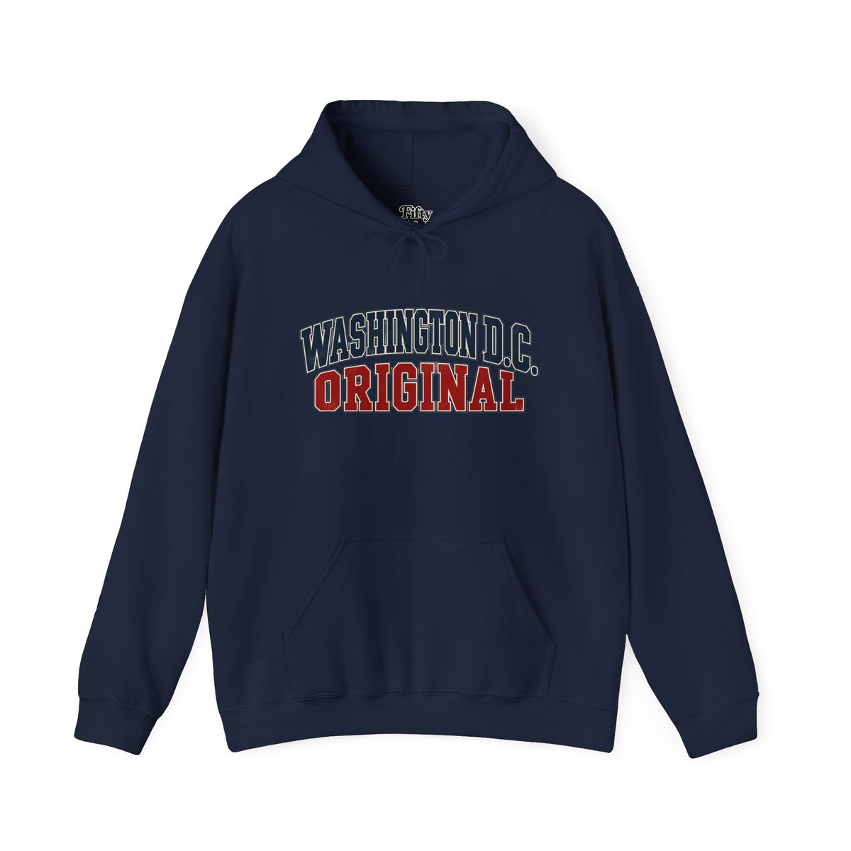Washington DC Original Unisex Hoodie State Name Graphic