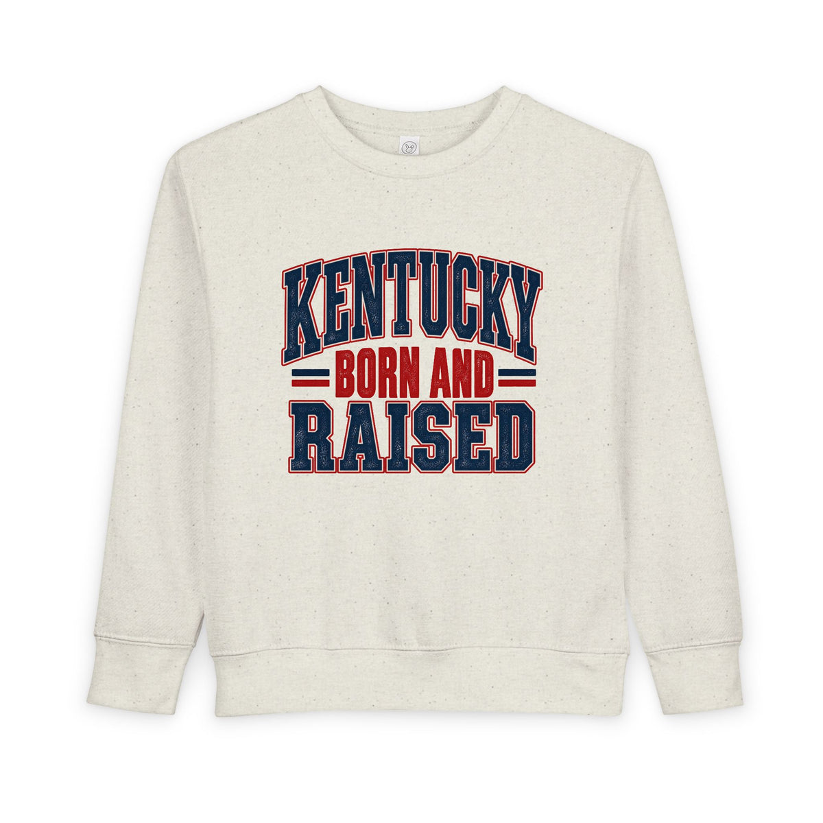 Kentucky Born and Raised Timeless Heritage Unisex Toddler Sweatshirt