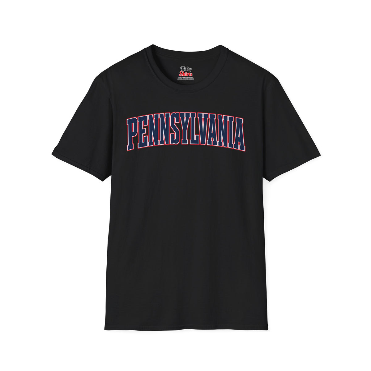 Pennsylvania Unisex Softstyle T Shirt State Name Graphic Tee