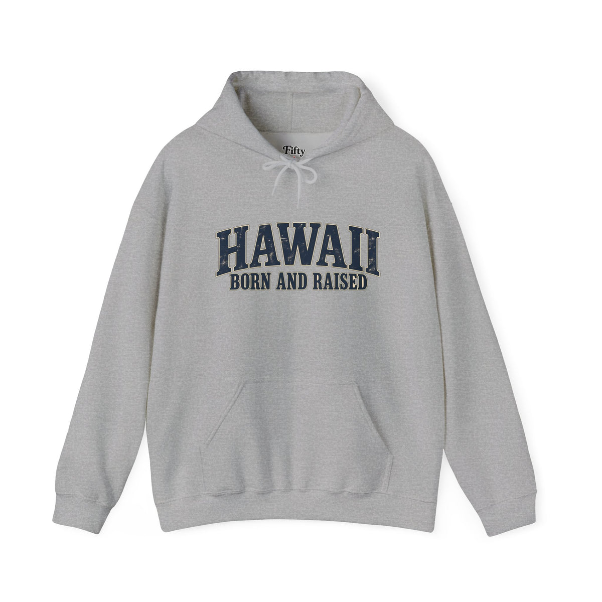 Hawaii Born and Raised Local Pride Unisex Hoodie Graphic