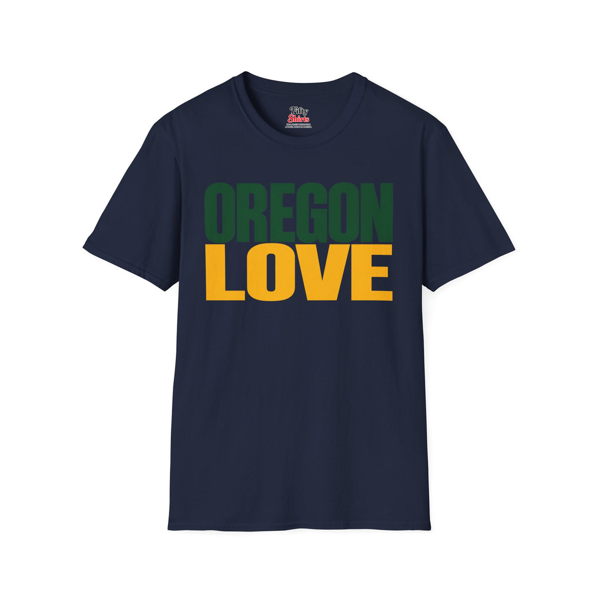 Oregon Love Unisex Softstyle T Shirt State Name Graphic Tee