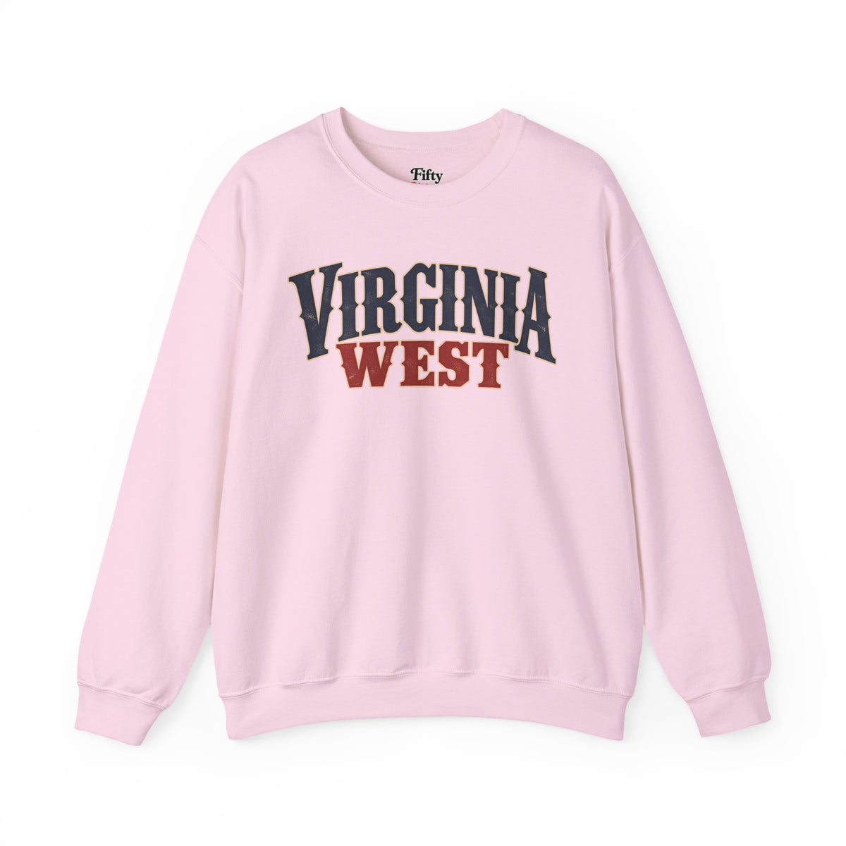 Virgina West Unisex Crewneck Sweatshirt State Name Graphic