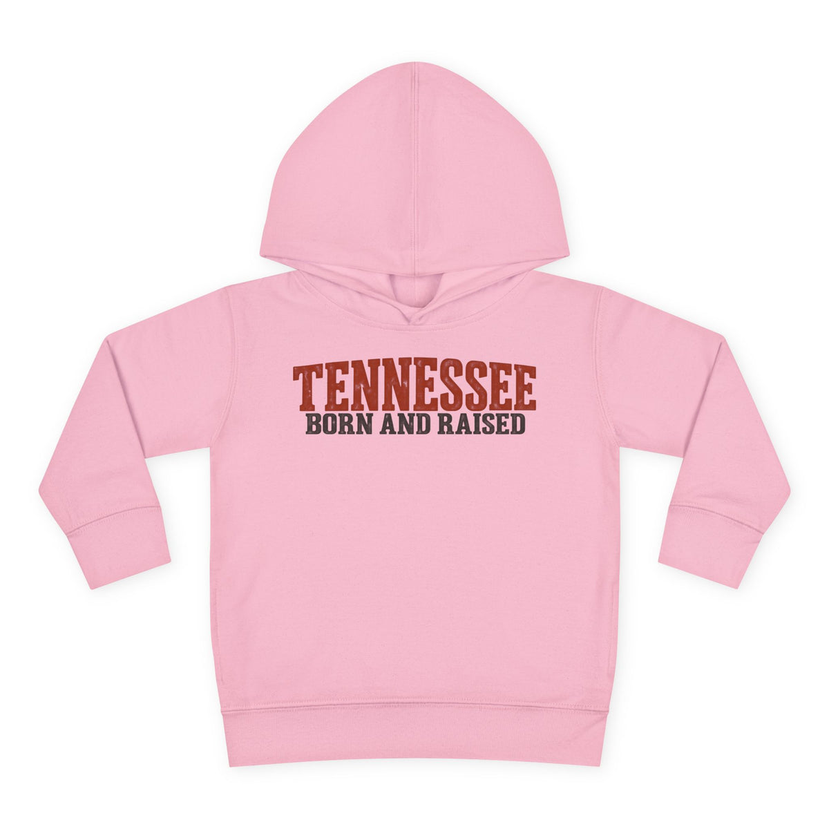 Tennessee Born and Raised Vintage Country Style Unisex Toddler Pullover Fleece Hoodie