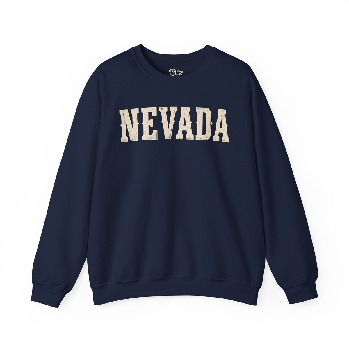 Nevada Unisex Crewneck Sweatshirt State Name Graphic