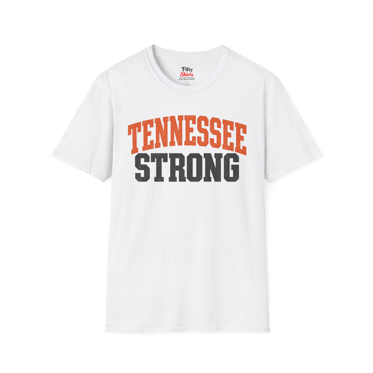 Tennessee Strong Unisex Softstyle T Shirt State Name Graphic Tee