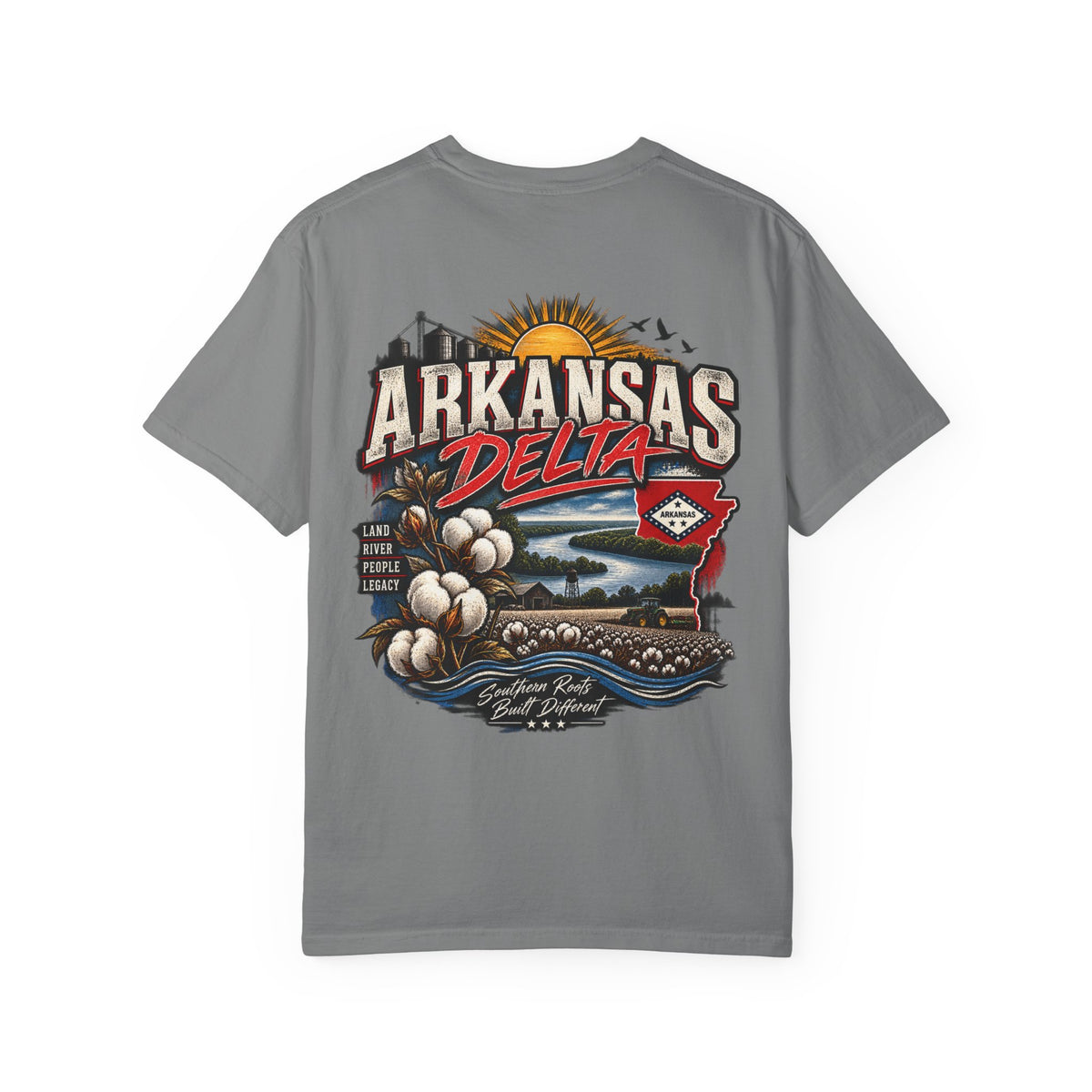 Arkansas Delta Streetwear Unisex Comfort Color 1717 Streetwear Graphic Tee