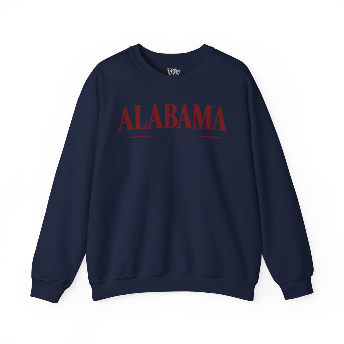 Alabama Est 1819 Unisex Crewneck Sweatshirt State Name Graphic