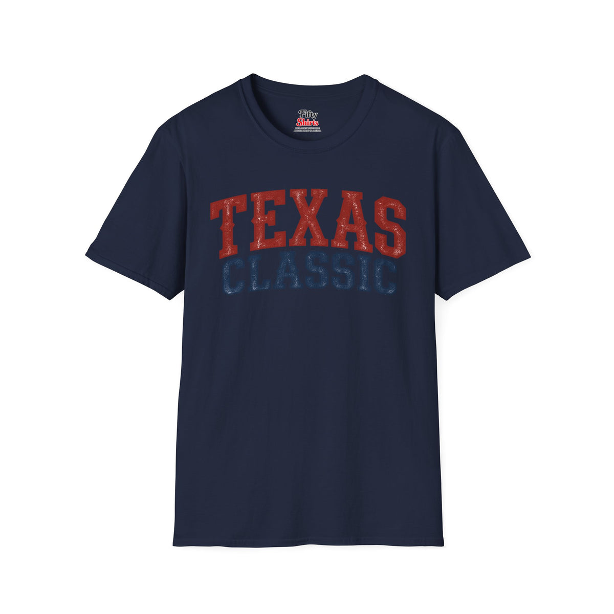 Texas Classic Unisex Softstyle T Shirt State Name Graphic Tee