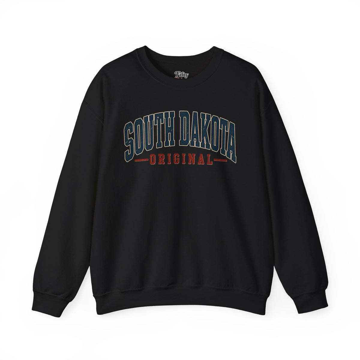 South Dakota Original Unisex Crewneck Sweatshirt State Name Graphic