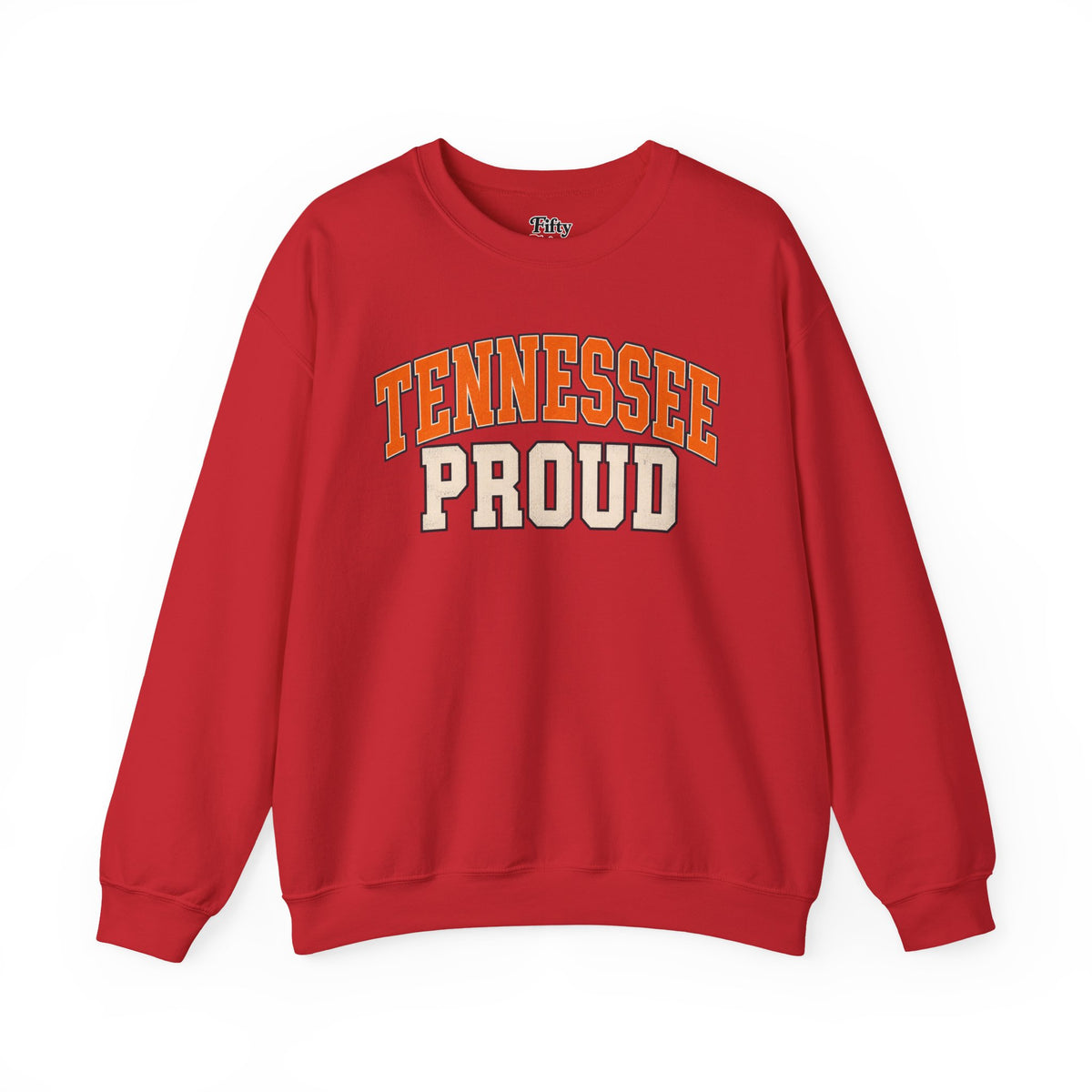Tennessee Proud Unisex Crewneck Sweatshirt State Name Graphic