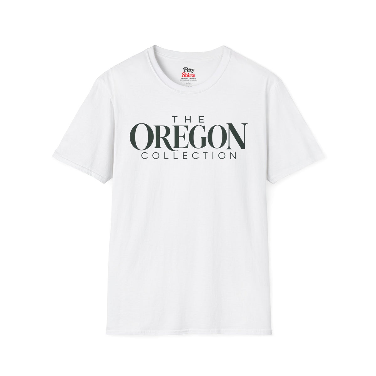 The Oregon Collection Unisex Softstyle T Shirt State Name Graphic Tee
