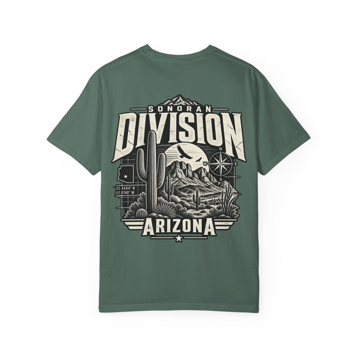 Arizona Sonoran Division Unisex Comfort Color 1717 Streetwear Graphic Tee