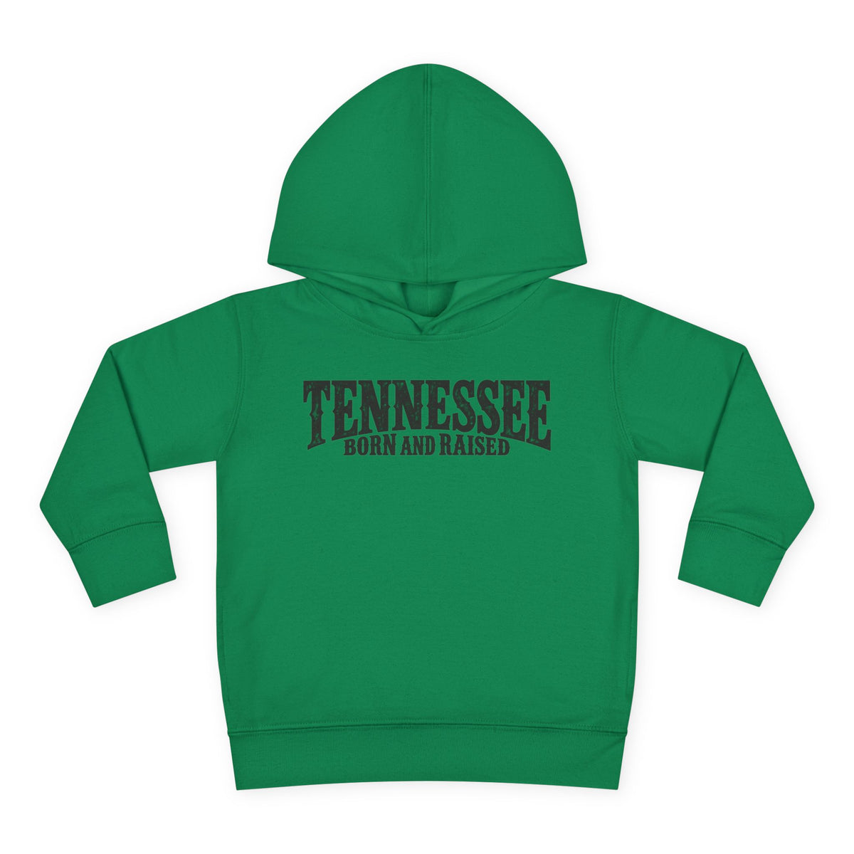 Tennessee Born and Raised Southern Heritage Unisex Toddler Pullover Fleece Hoodie