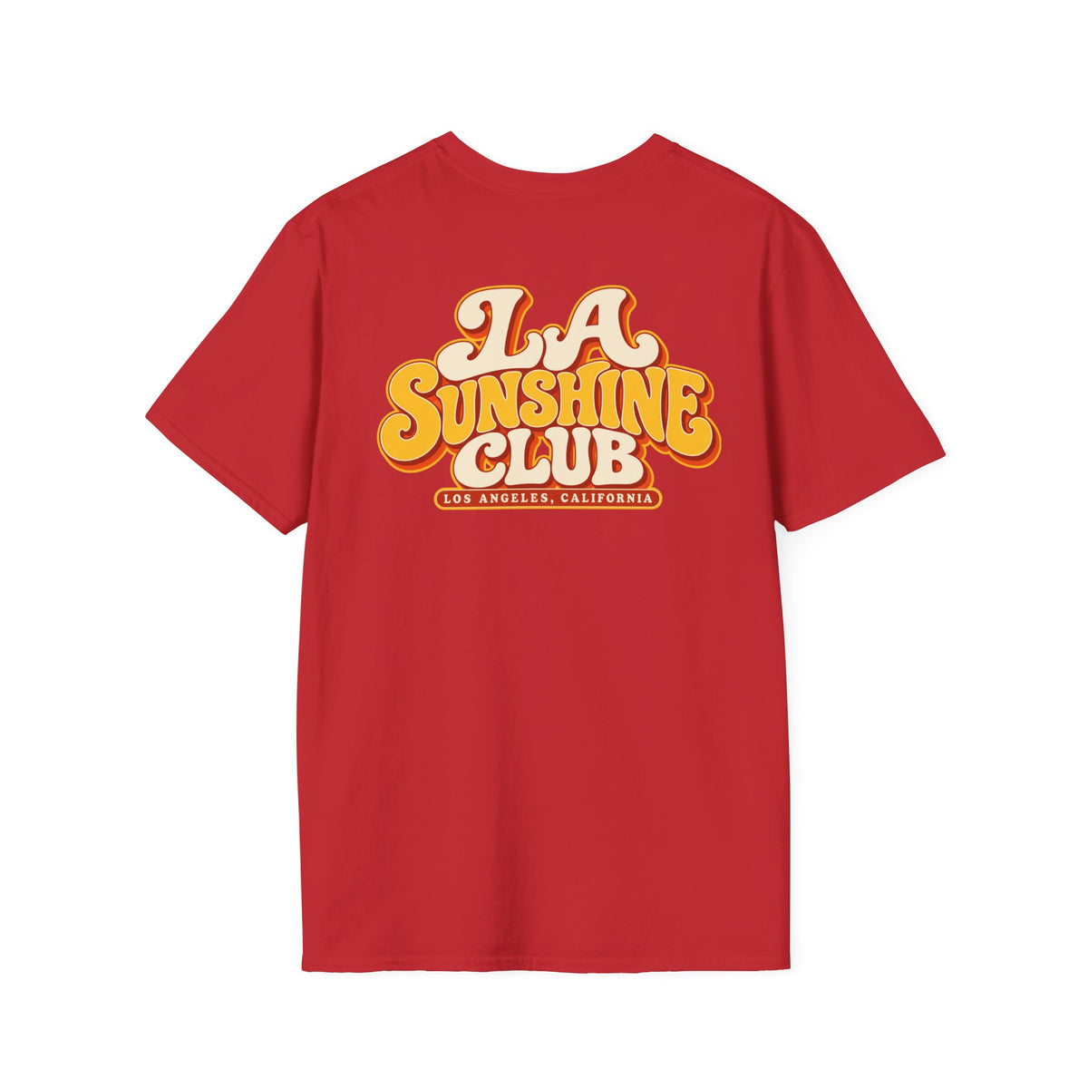 LA Sunshine Club Los Angeles Unisex Softstyle Graphic Tee