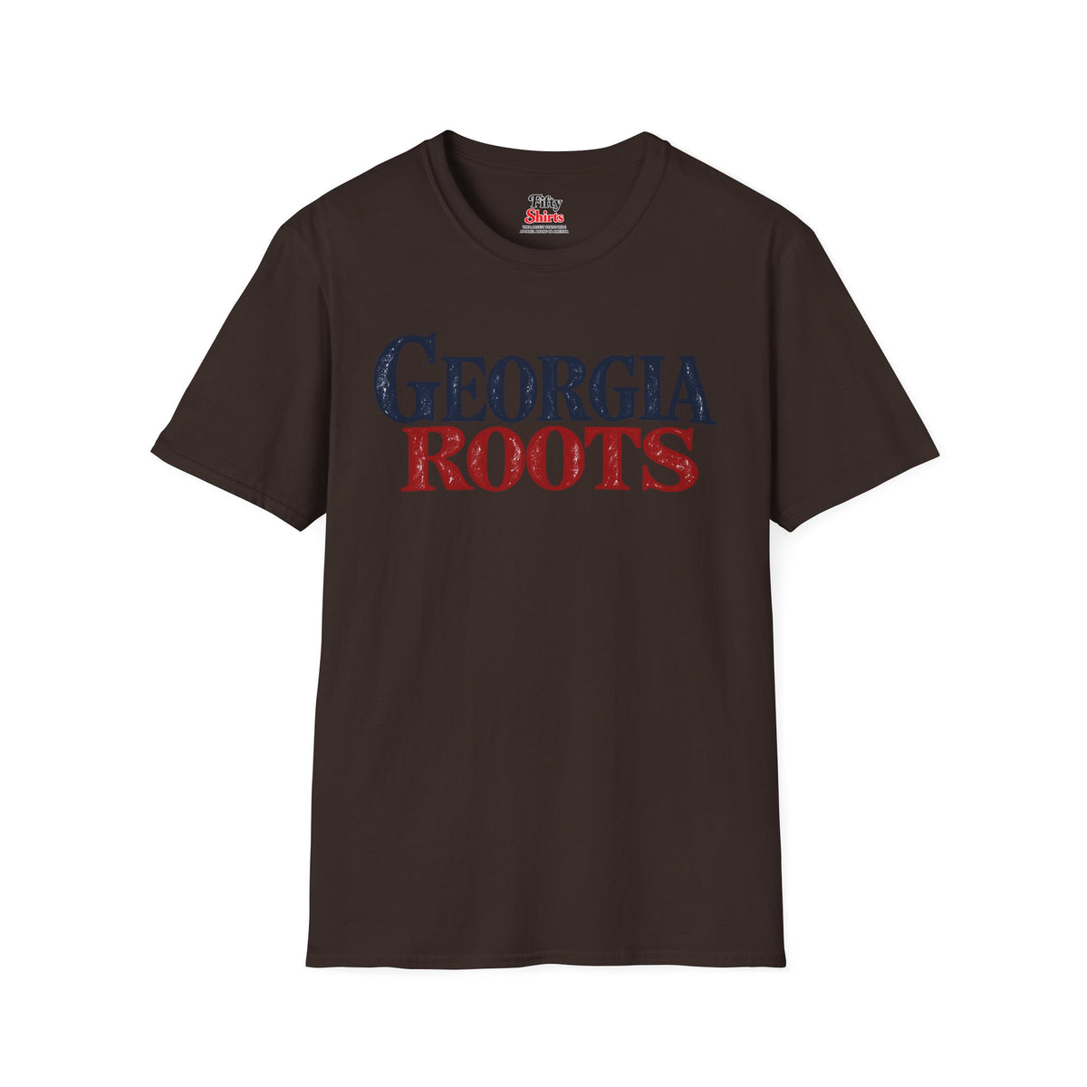 Georgia Roots Unisex Softstyle T Shirt State Name Graphic Tee