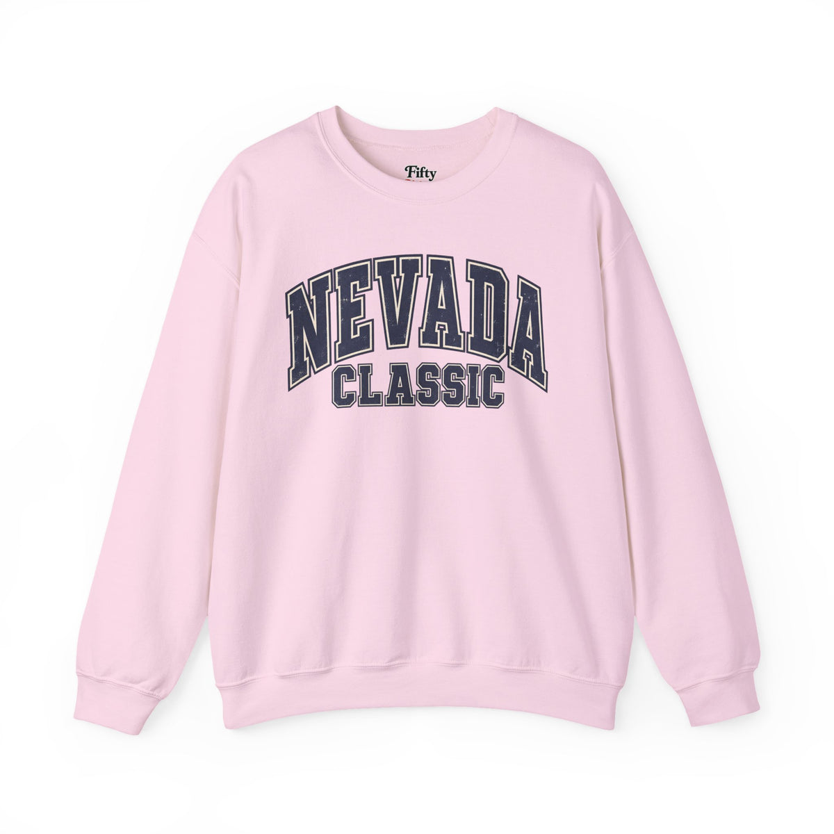 Nevada Classic Unisex Crewneck Sweatshirt State Name Graphic