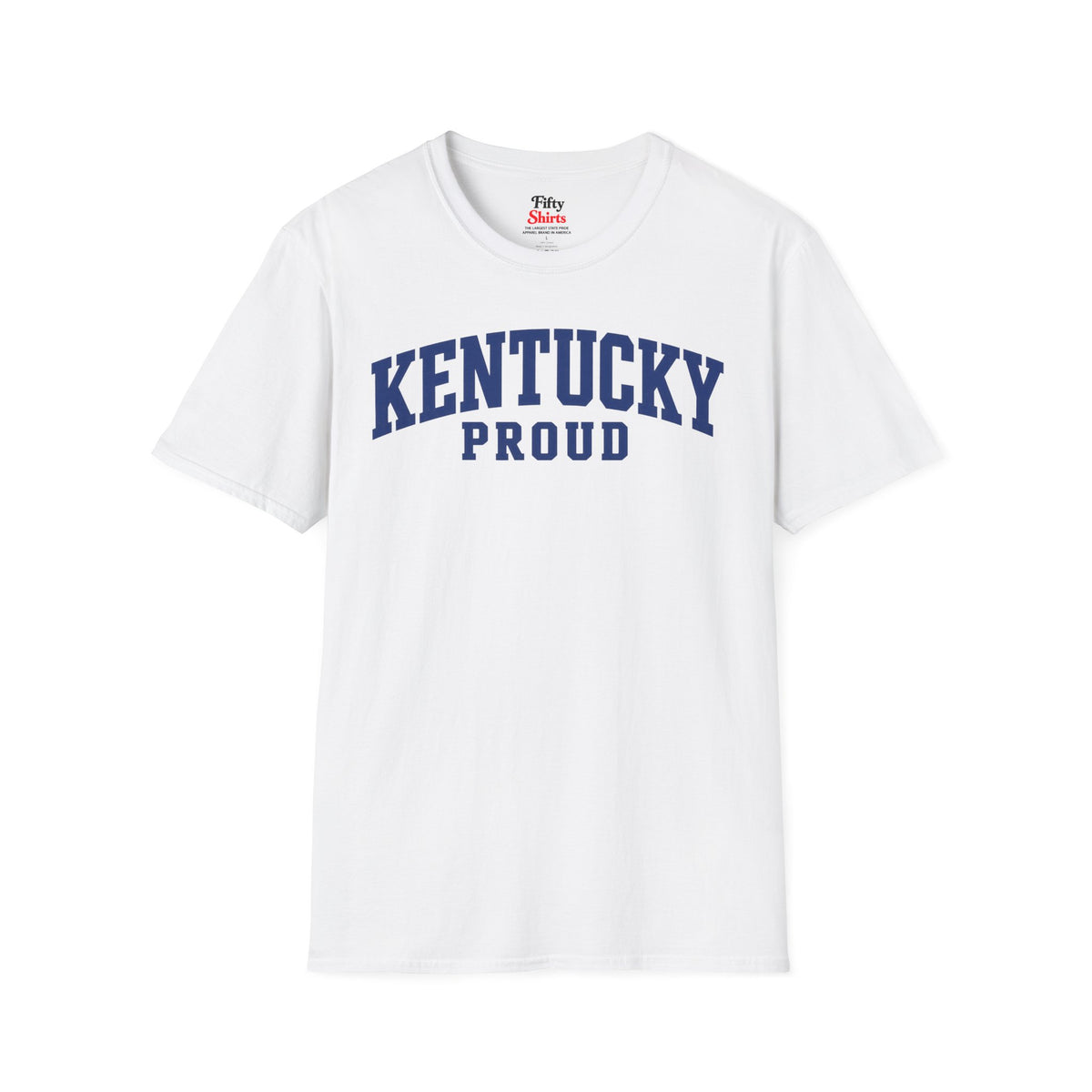 Kentucky Proud Unisex Softstyle T Shirt State Name Graphic Tee