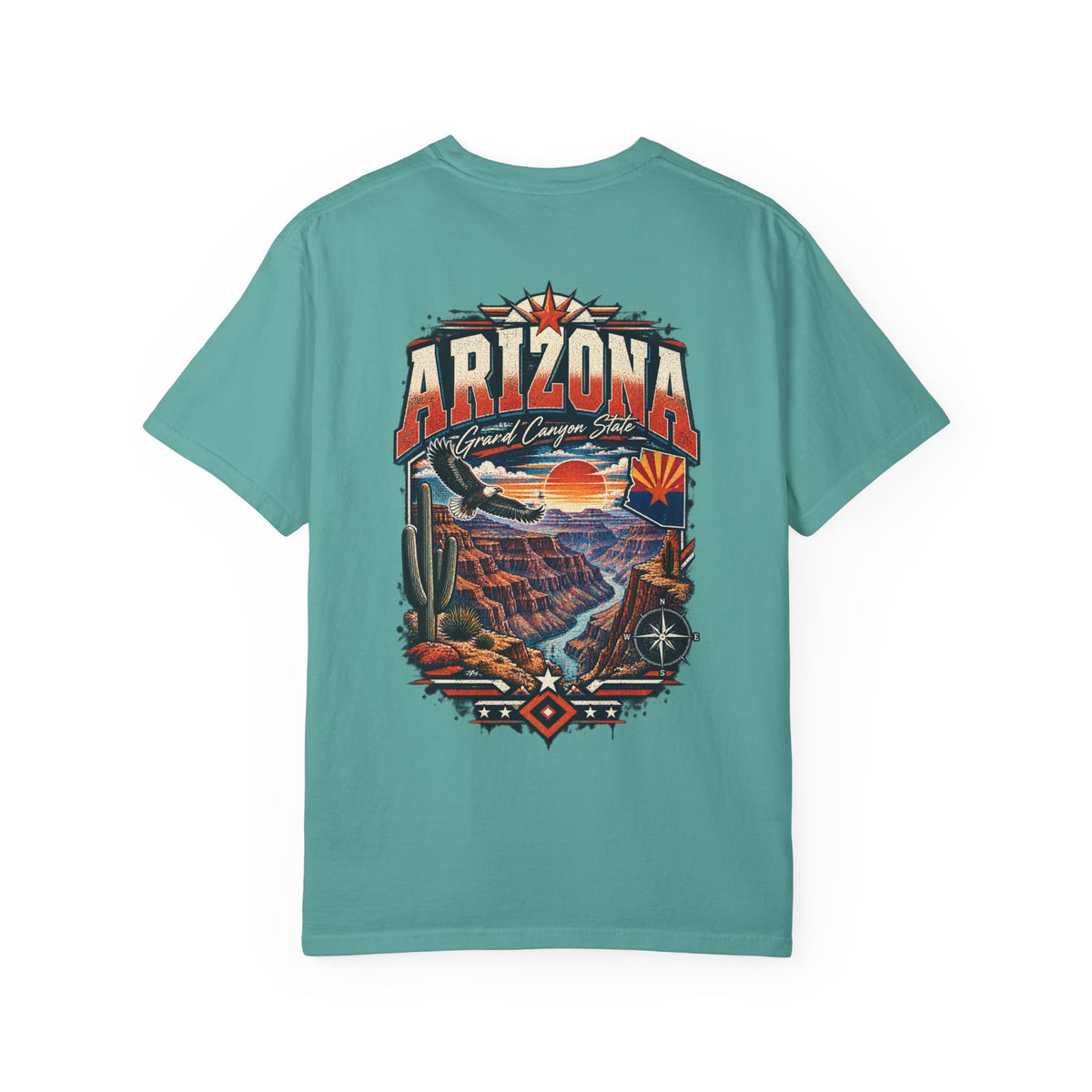 Arizona Grand Canyon Streetwear Unisex Comfort Color 1717 Streetwear Graphic Tee