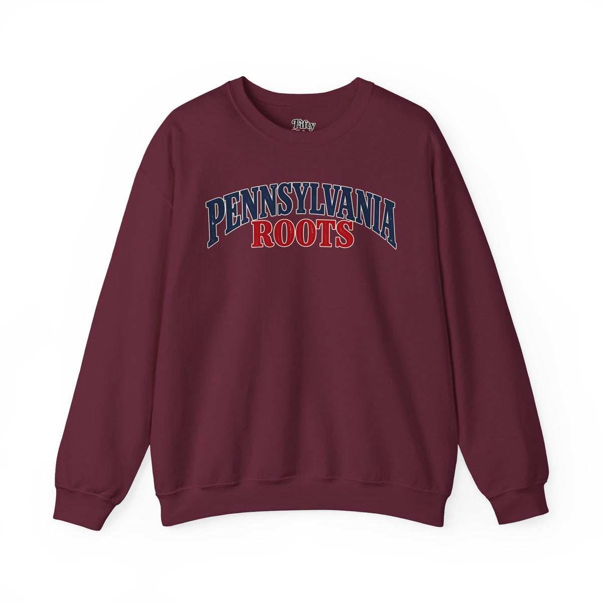 Pennsylvania Roots Unisex Crewneck Sweatshirt State Name Graphic