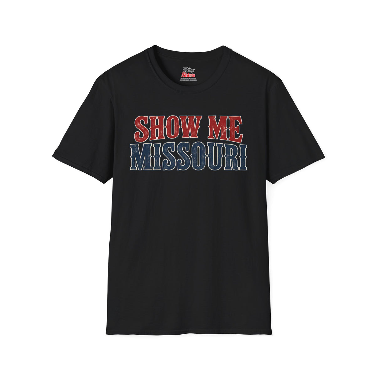Show Me Missouri Unisex Softstyle T Shirt State Name Graphic Tee