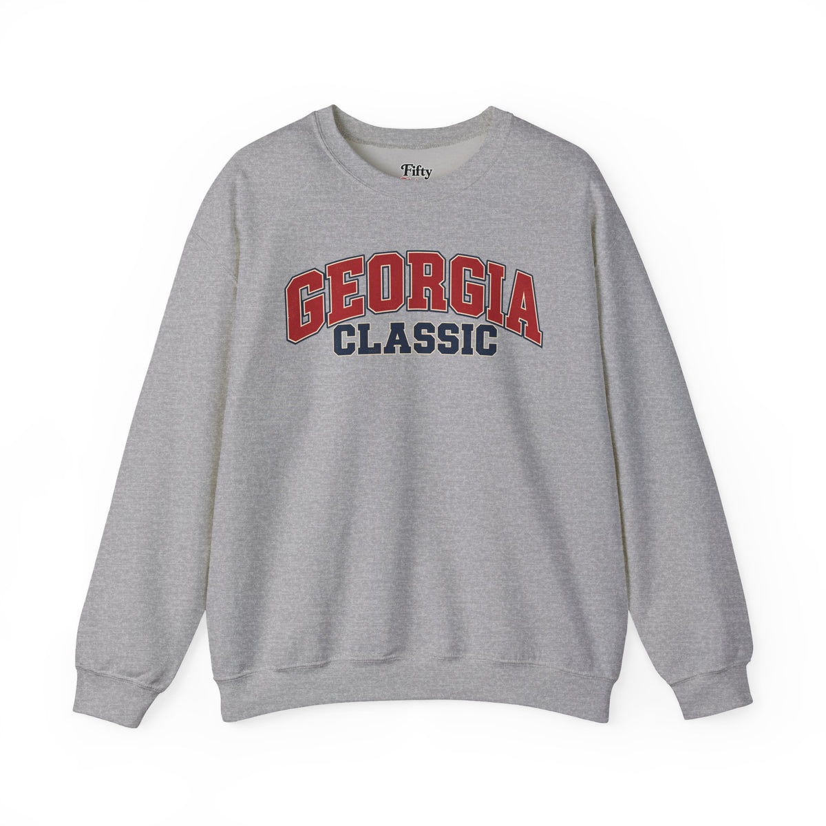 Georgia Classic Unisex Crewneck Sweatshirt State Name Graphic