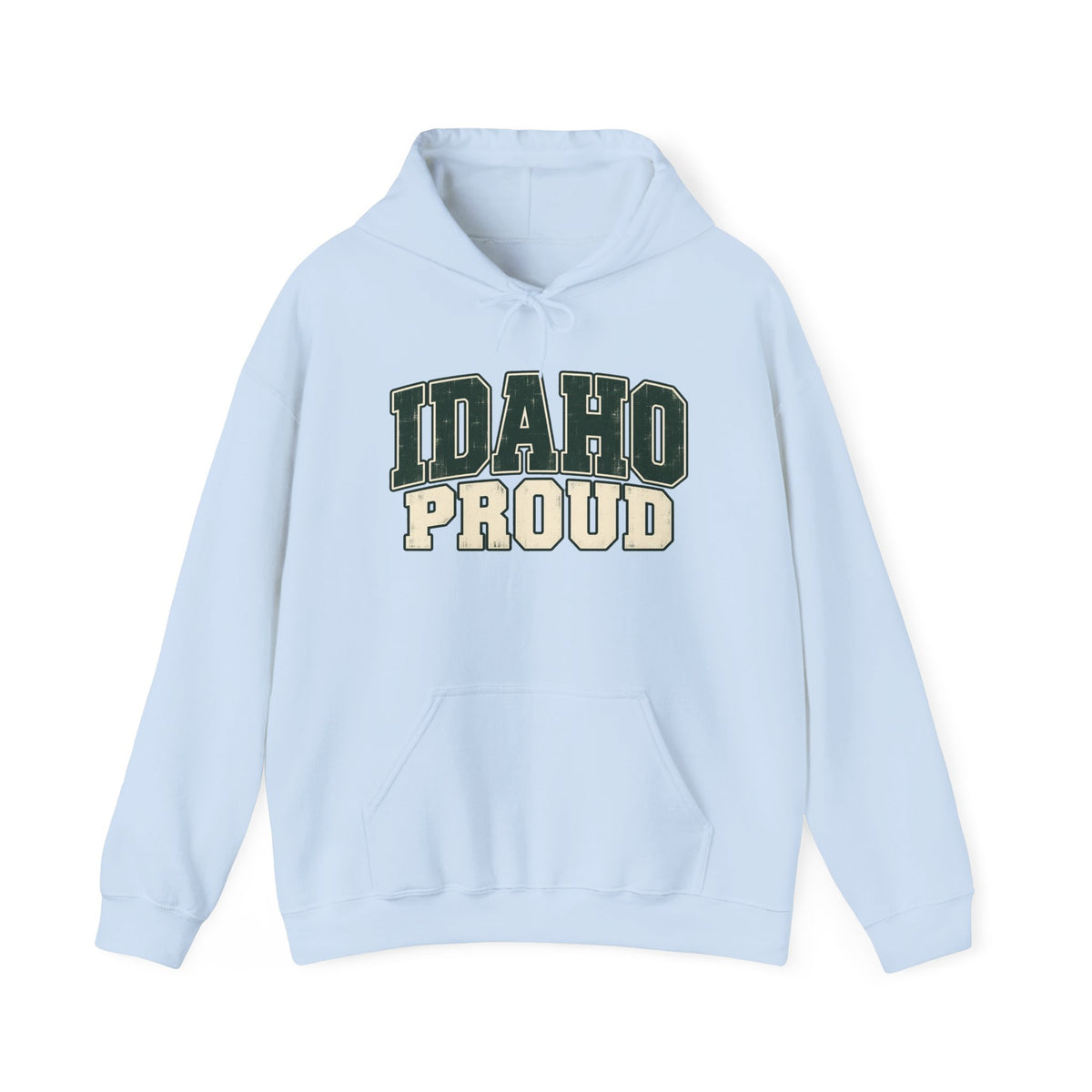 Idaho Proud Unisex Hoodie State Name Graphic