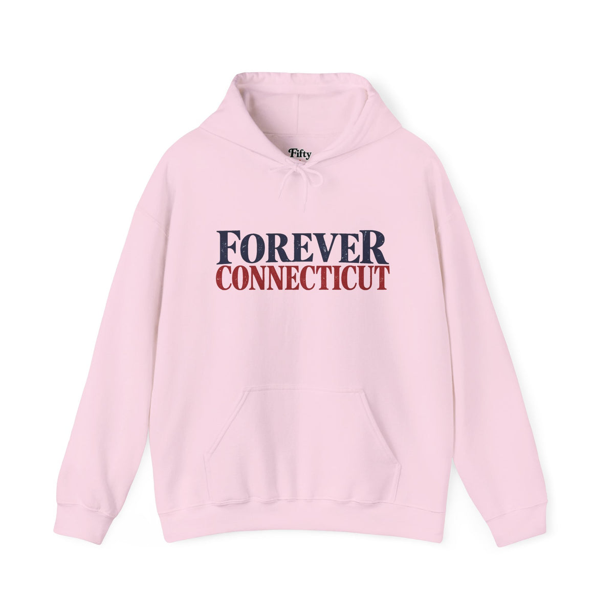 Forever Connecticut Unisex Hoodie State Name Graphic
