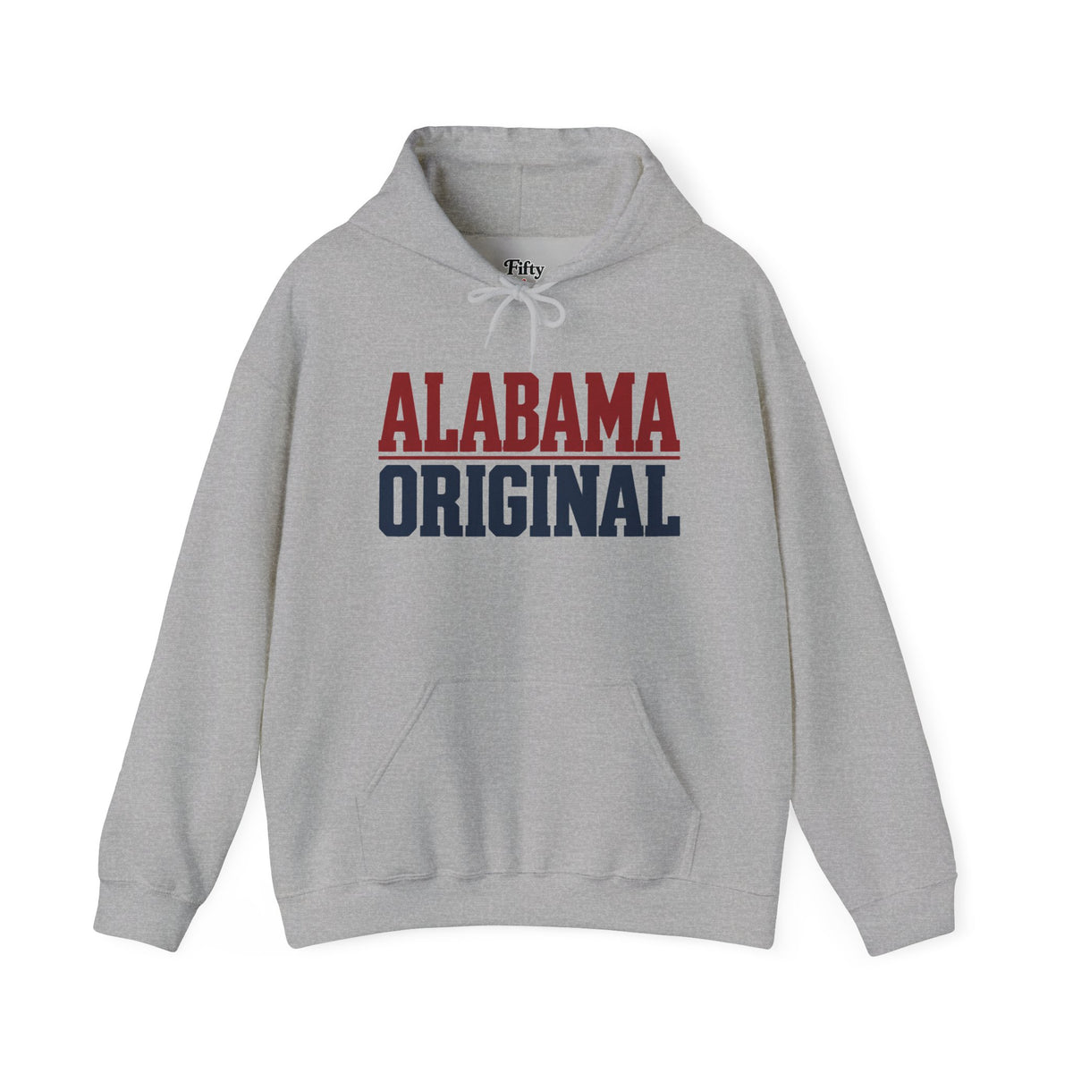 Alabama Original Unisex Hoodie State Name Graphic